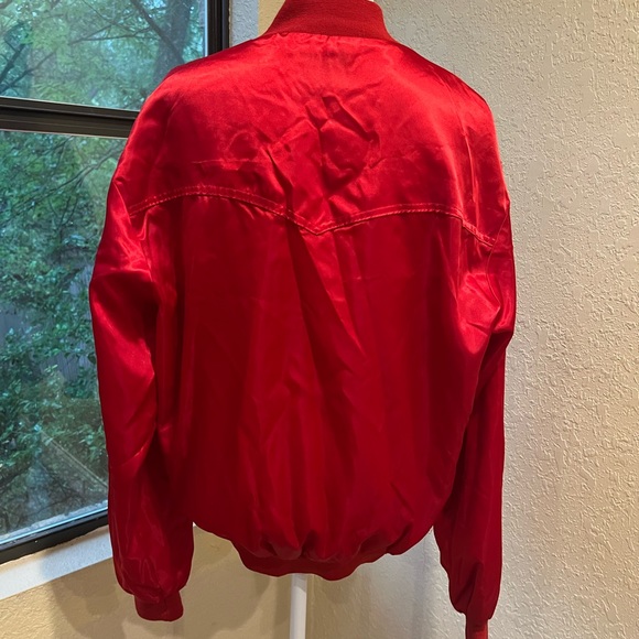 Chalk line made in the USA large red sports jacket vintage - Picture 2 of 8